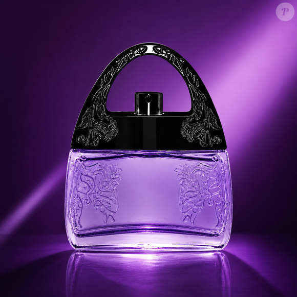 O frasco do Delikad Muse Midnight também chama atenção por sua inspiração na clutch, acessório considerado indispensável para quem gosta de compor produções modernas e elegantes