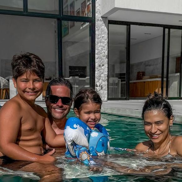 Simone Mendes e o marido são pais de Henry e Zaya