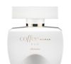 Coffee Woman Duo (O Boticário) 100ml | R$ 219,90, a fragrância combina notas cremosas de leite com o amargor característico do café, criando uma harmonia que ganha ainda mais delicadeza com a presença de frutas negras e flores suaves