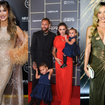 Claudia Leitte de capa com plumas, Ana Castela de bronze e Bruna Biancardi de vermelho: os looks dos famosos no leilão beneficente de Neymar