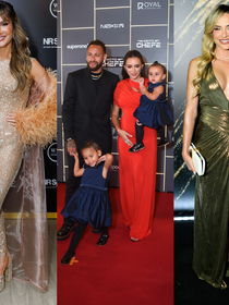 Claudia Leitte de capa com plumas, Ana Castela poderosa no bronze e Bruna Biancardi grávida de vermelho: os looks que chamaram atenção no leilão de Neymar
