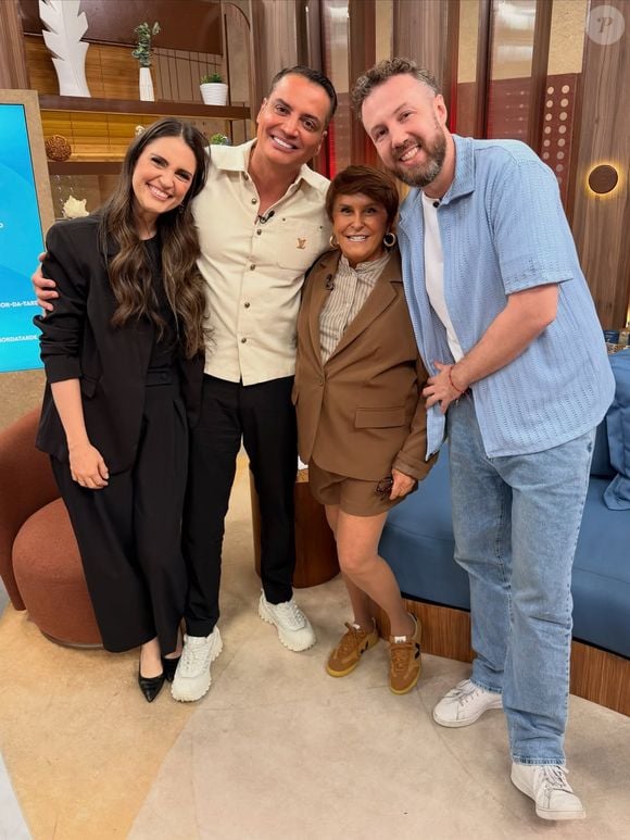 Márcia Sensitiva participou do programa 'Melhor da Tarde', da Band, e revelou um conselho que teria dado à mãe de Virgínia para encontrar um namorado