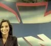 Valéria Monteiro foi a primeira apresentadora do 'Jornal Nacional'