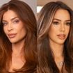 Do acobreado ao caramelo, cabelo castanho vira febre e conquista Carolina Dieckmmann, Grazi Massafera, Bruna Biancardi e mais famosas