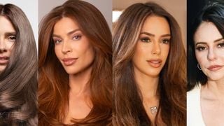Do acobreado ao caramelo, cabelo castanho vira febre e conquista Carolina Dieckmmann, Grazi Massafera, Bruna Biancardi e mais famosas