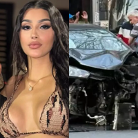 'Perdi R$ 1,5 milhão': Bia Miranda e Gato Preto sofrem grave acidente de carro após mostrarem noitada com álcool na web; uma pessoa está ferida