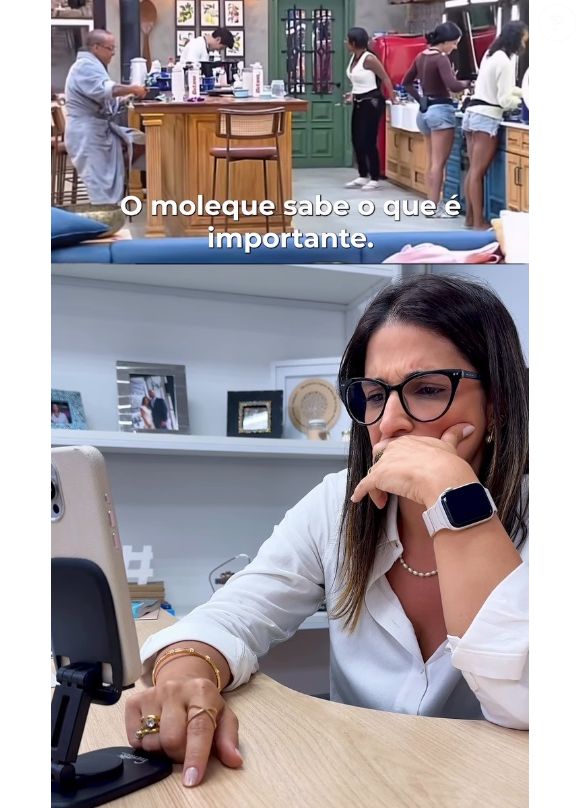 Em 'A Fazenda 17', Carol Lekker contou ter ameaçado o enteado de lhe cortar o órgão sexual