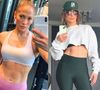 Jennifer Lopez tem corpo definido: descubra agora mesmo segredos da cantora para manter disposição e frequência de exercícios físicos aos 56 anos