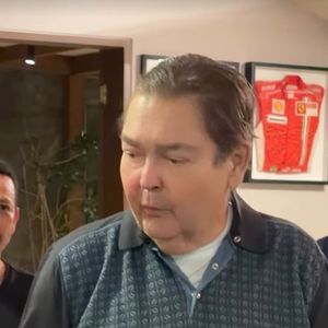 A aparência de Faustão chamou atenção