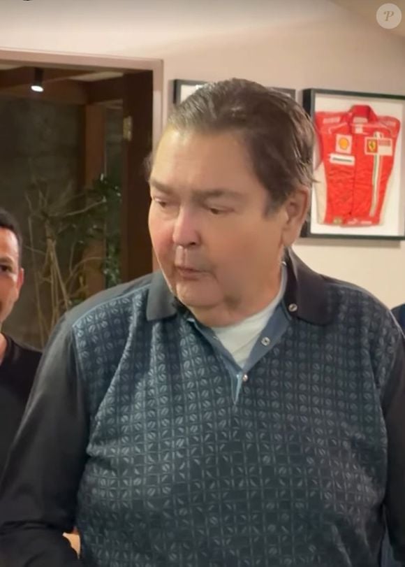 A aparência de Faustão chamou atenção