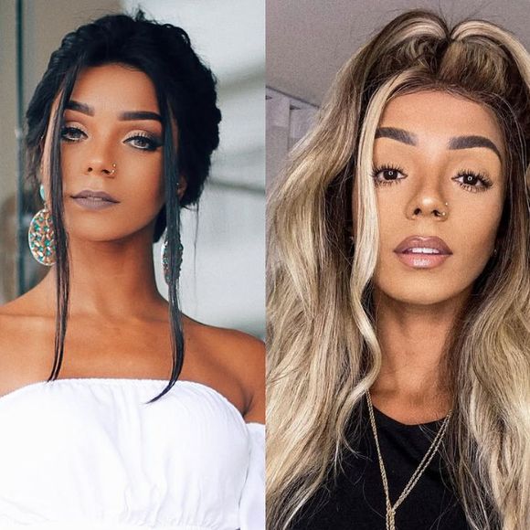 Brunna Gonçalves antes e depois: veja 47 fotos da transformação radical na aparência da esposa de Ludmilla