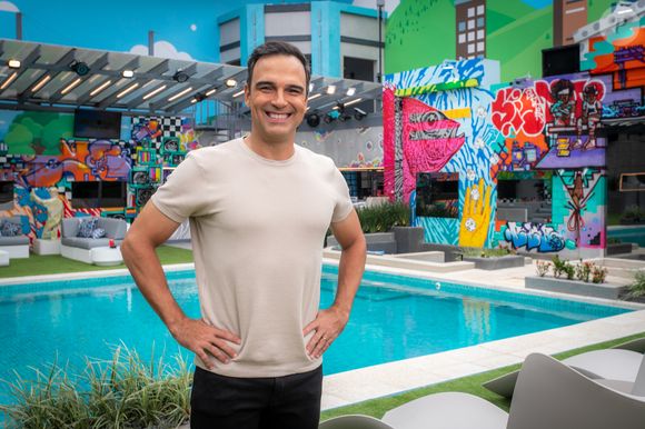 Tadeu Schmidt já chegou a emagrecer 15 kg durante uma temporada do ‘BBB’