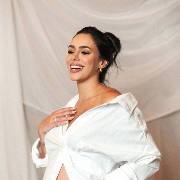 Veja fotos dos looks de Bruna Biancardi na gravidez da segunda filha, Mel