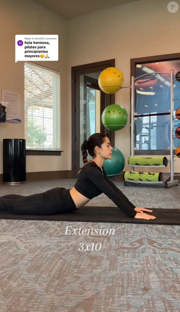 Postura de Pilates com extensão da região lombar proporciona alívio imediato da coluna, já que trabalha os músculos extensores.