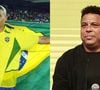 Antes e depois de Ronaldo: conhecido como Fenômeno, o eterno camisa 9 da Seleção abandonou o topete inusitado e hoje está bem diferente