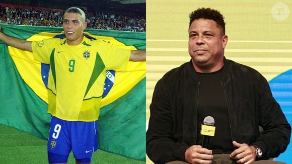 Antes e depois de Ronaldo: conhecido como Fenômeno, o eterno camisa 9 da Seleção abandonou o topete inusitado e hoje está bem diferente
