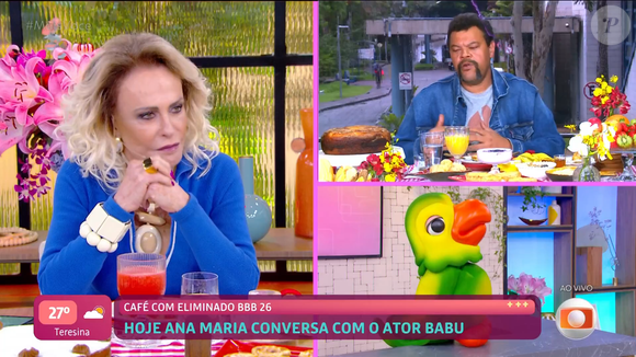 Ana Maria Braga disparou que Babu Santana ‘parece não lidar bem com o protagonismo feminino': ‘O nome disso é um pouco de machismo’