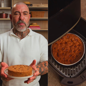 Com manteiga, açúcar e chocolate: descobri com o Henrique Fogaça, do 'MasterChef Brasil', uma torta cookie na airfryer tão fácil que virou vício em casa