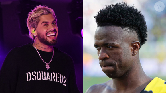 Zé Felipe já foi acusado de mandar uma indireta a Vini Jr.