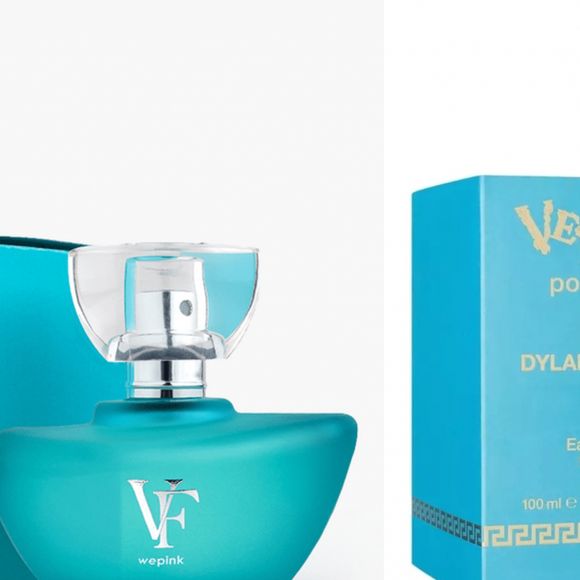 Virginia Fonseca Aqua foi inspirado no perfume da marca Versace Dylan Turquoise