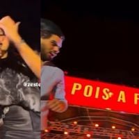Ana Castela faz Zé Felipe 'babar' com coreografia sexy em show e ex de Virginia Fonseca surpreende com beijo....