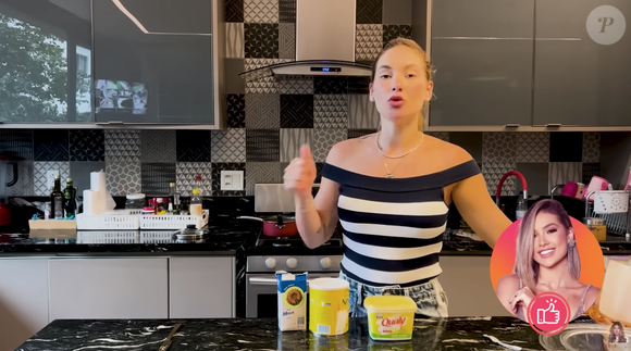 Receita de Virgínia leva apenas leite condensado, leite em pó, margarina e uvas verde sem caroço