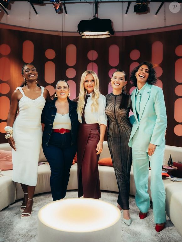 Tati Machado é uma das apresentadoras do 'Saia Justa', no GNT: ao lado de Erika Januza, Eliana, Juliette e Bela Gil