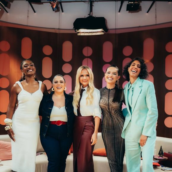 Tati Machado é uma das apresentadoras do 'Saia Justa', no GNT: ao lado de Erika Januza, Eliana, Juliette e Bela Gil