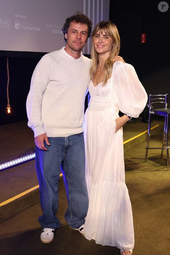 Carolina Dieckmmann e Tiago Worcman prestigiaram juntos o 4º CURTA! Festival 2026, no Rio de Janeiro