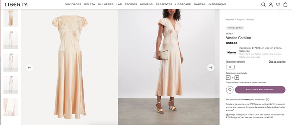 Bruna Marquezine usou um vestido no modelo Coraline, da marca DÔEN, que custa cerca de R$ 4 mil