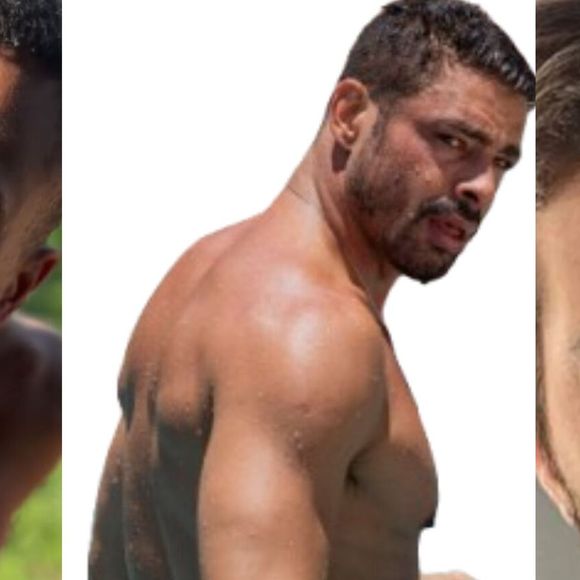 Ricardo Vianna, Cauã Reymond e Leandro Lima são atores que interpretam amantes de Odete Roitman (Debora Bloch) na novela 'Vale Tudo'