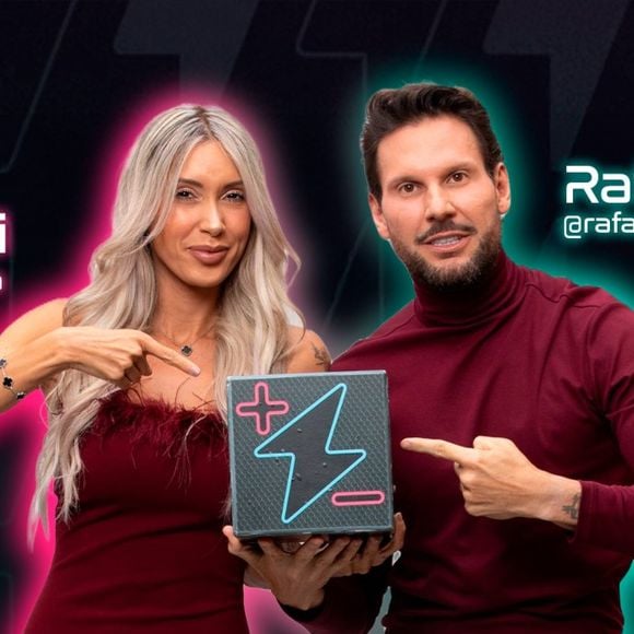 Rafa Pessina e Tali: Jornalista e produtora, o casal traz uma visão dos bastidores para dentro do Power Couple