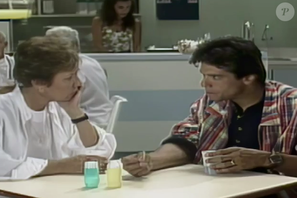 Na novela espírita 'A Viagem', dona Josefa (Tânia Scher) era mãe de Téo (Maurício Mattar).