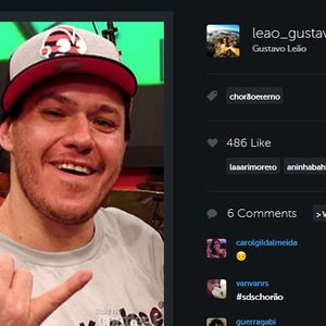 O ator Gustavo Leão era fã de Chorão e lamentou sua morte