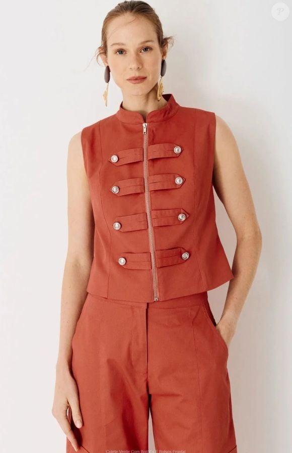 Colete estilo militar