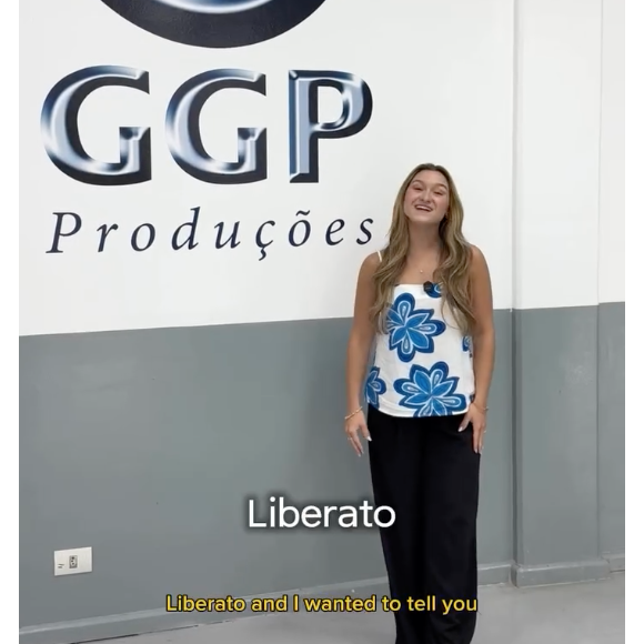 Recentemente Marina assumiu o comando dos estúdios de gravação do pai, Gugu Liberato
