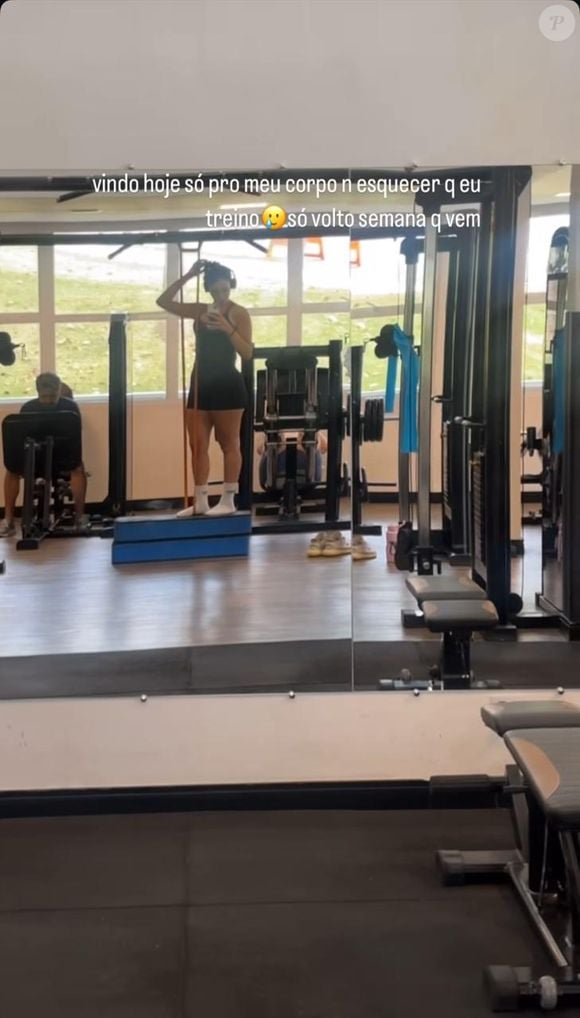 Aysha Benelli também comentou se participaria ou não do 'BBB'.