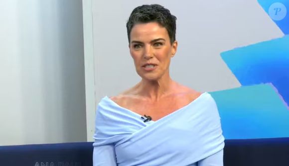 2025: Ana Paula Arósio em sua mais recente aparição, em entrevista ao 'Fantástico', da TV Globo