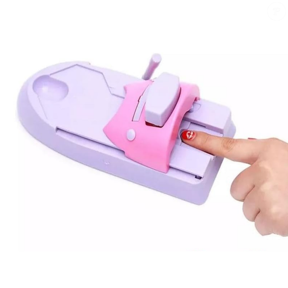 Máquina pintar unhas automática carimbo impressão