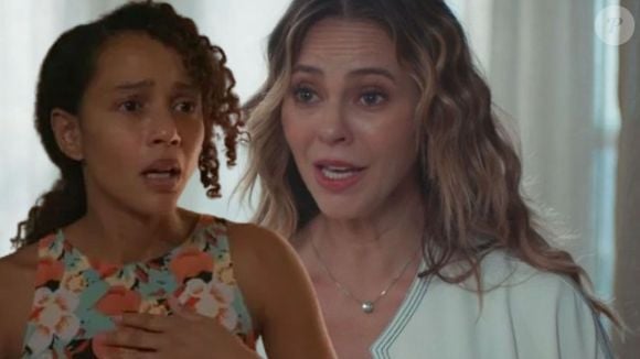 Heleninha (Paolla Oliveira) fica de frente com Raquel (Taís Araújo) em Paraty.