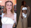 Bem-vinda de volta, Amália! Marina Ruy Barbosa revive ‘Deus Salve o Rei’ com vestido branco transparente, corset e 2.160 cristais que brilham em Veneza. Fotos!