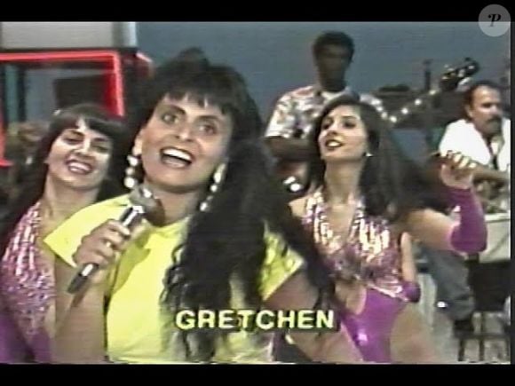 Além de cantora, Gretchen ganhou o apelido de rainha do rebolado por sua desenvoltura no palco