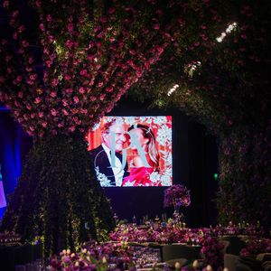 Decoração da festa de renovação de votos de Roberto Justus e Ana Paula Siebert foi assinada pela prestigiada party planner Andrea Guimarães