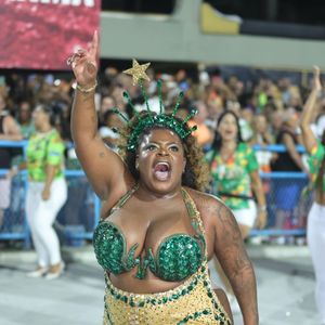 Jojo Todynho desfilou apenas uma vez pela Mocidade Independente de Padre Miguel, no Carnaval de 2024, quando a escola apresentou o enredo 'Pede caju que dou... Pé de caju que dá!'