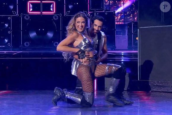 No último final de semana, Ticiane Pinheiro se jogou no funk, mas ficou em último na classificação de seu grupo