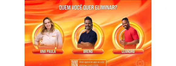Ana Paula Renault, Breno e Leandro disputam a preferência do público no 9º Paredão do ‘BBB 26’