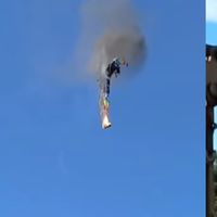 8 mortos na queda de balão em Praia Grande (SC): passeio com 21 a bordo termina em tragédia após incêndio no céu