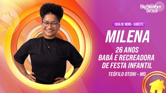 Instagram de Milena do 'BBB 26': @milenarecreacao