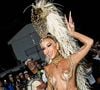 Para o último ensaio da escola de samba para o Carnaval 2026, Sabrina Sato escolheu um look com transparência máxima