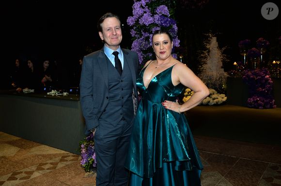 Ana e Celso Zucatelli prestigiaram festa de renovação de votos de Roberto Justus e Ana Paula Siebert